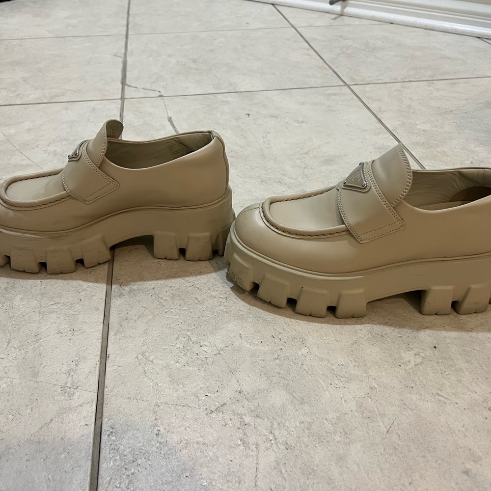 Prada Chunky Loafers